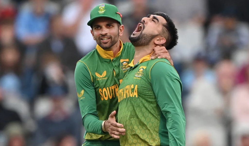 Tabraiz Shamsi Keshav Maharaj 22 July 2022