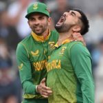 Tabraiz Shamsi Keshav Maharaj 22 July 2022