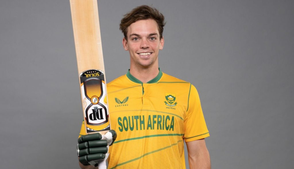 Tristan Stubbs Proteas T20I photoshoot 2022