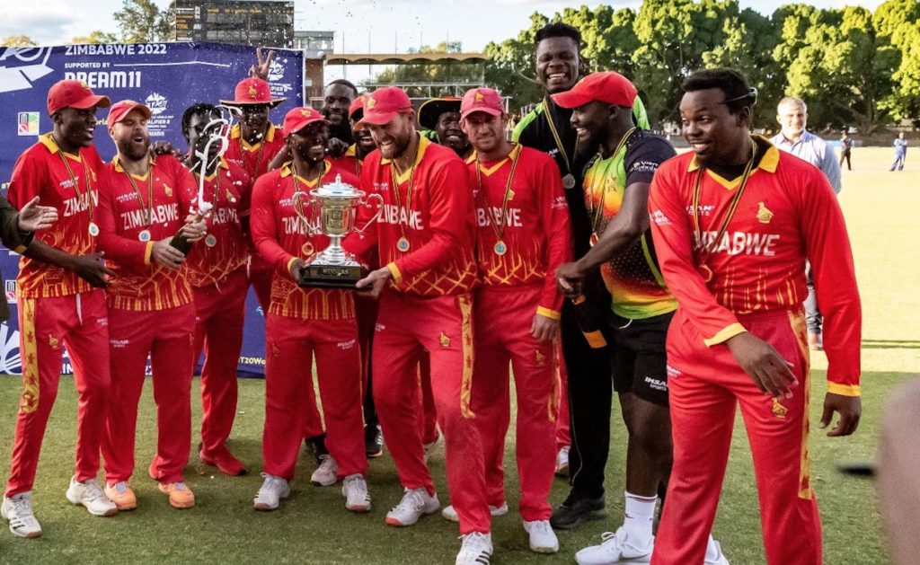 Zimbabwe T20 WC Qualifiers trophy