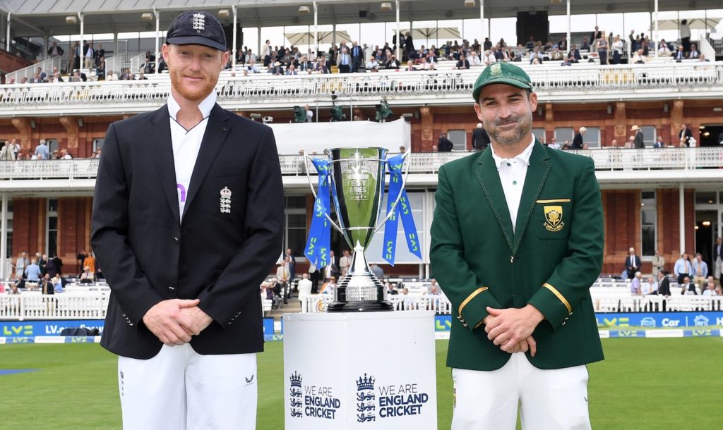 Ben Stokes Dean Elgar 12 Aug 22