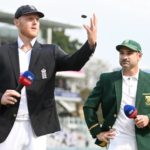 Ben Stokes Dean Elgar Lord's 2022