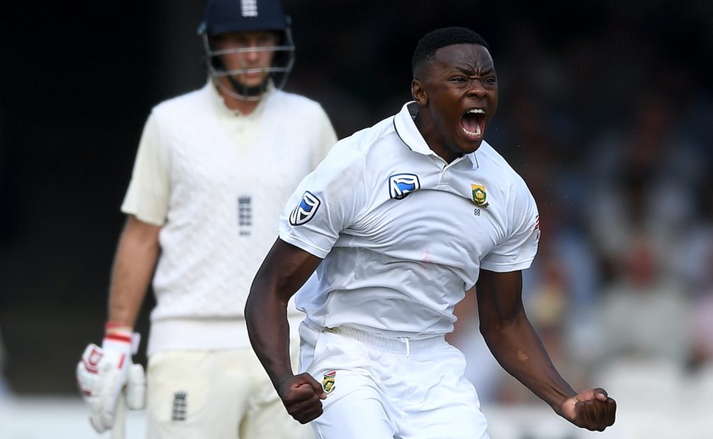 Kagiso Rabada Proteas England Lord's 2017