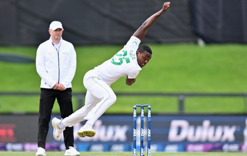 Kagiso Rabada Proteas NZ Christchurch 2022