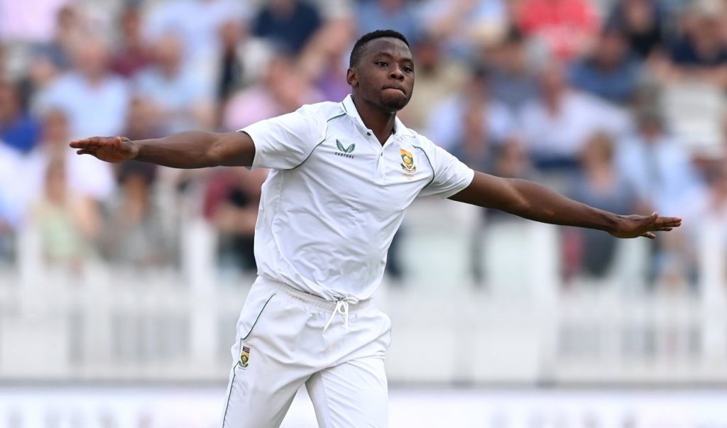 Kagiso Rabada wicket Proteas Lord's