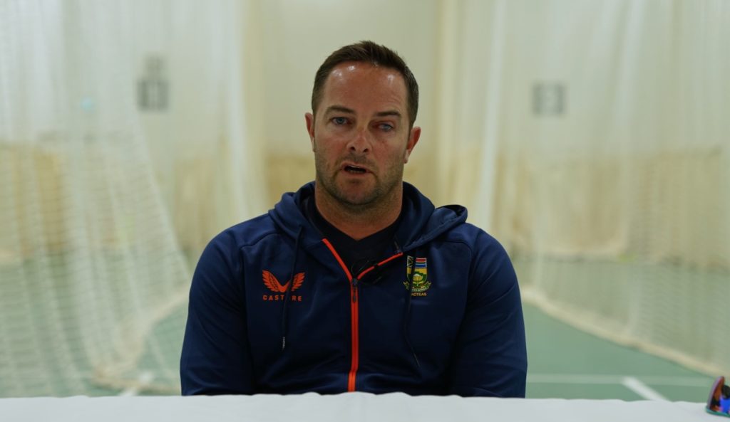 Mark Boucher Proteas presser 5 Aug 2022