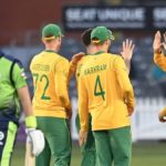 Proteas celebrate Ireland 3 Aug 2022