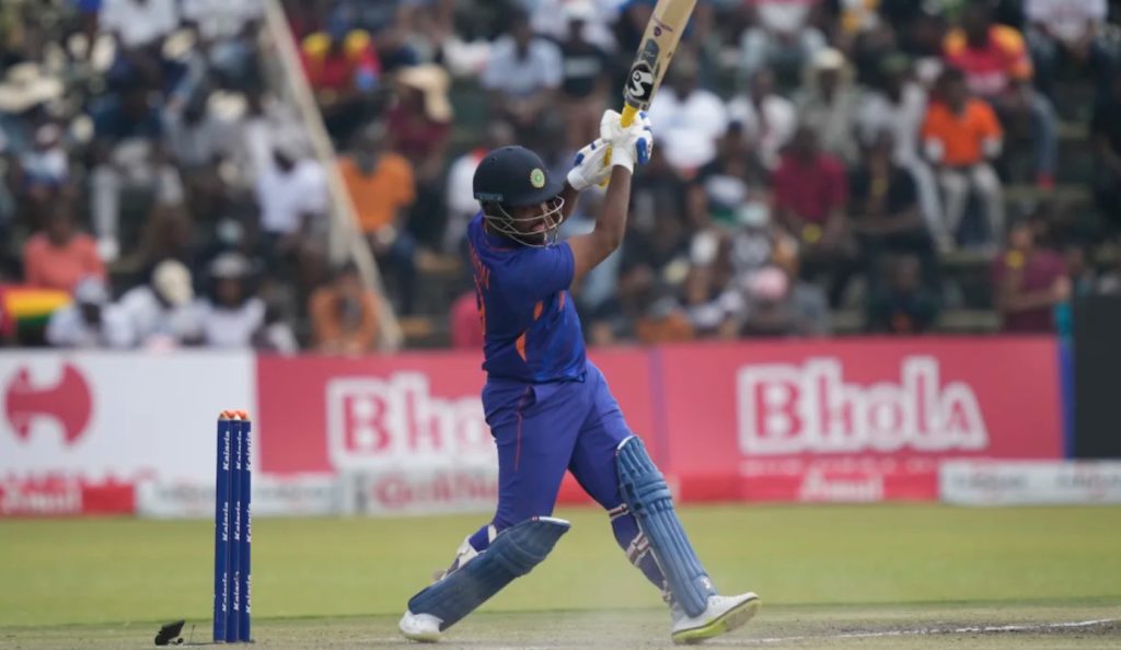 Sanju Samson India Zim 20 Aug 2022