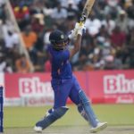 Sanju Samson India Zim 20 Aug 2022