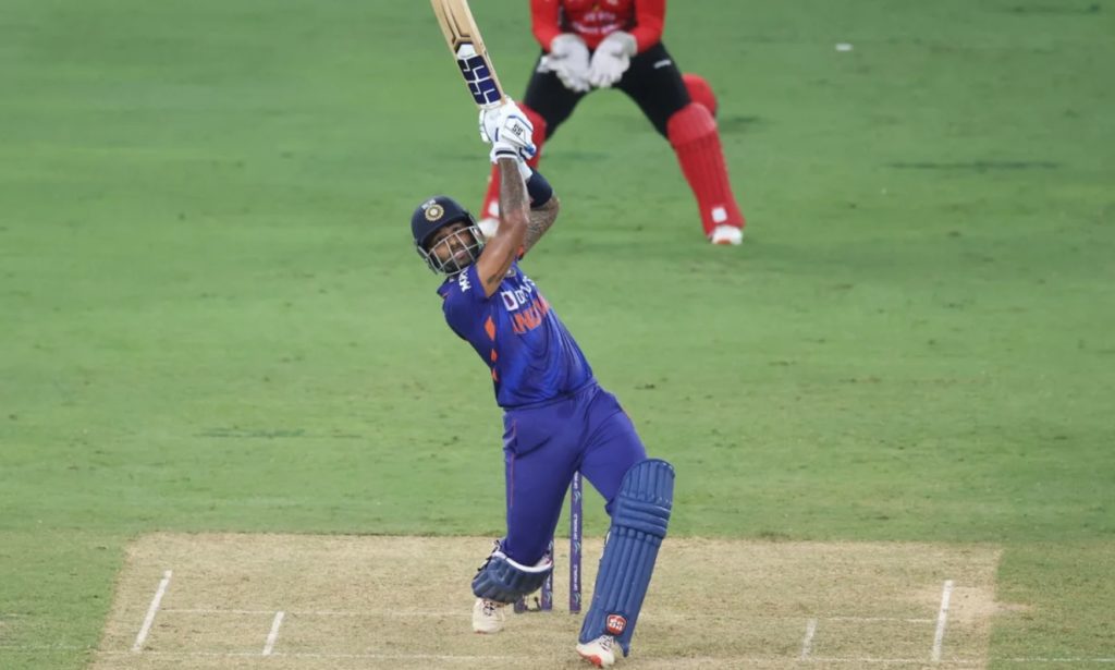 Suryakumar Yadav India HK 21 Aug 2022