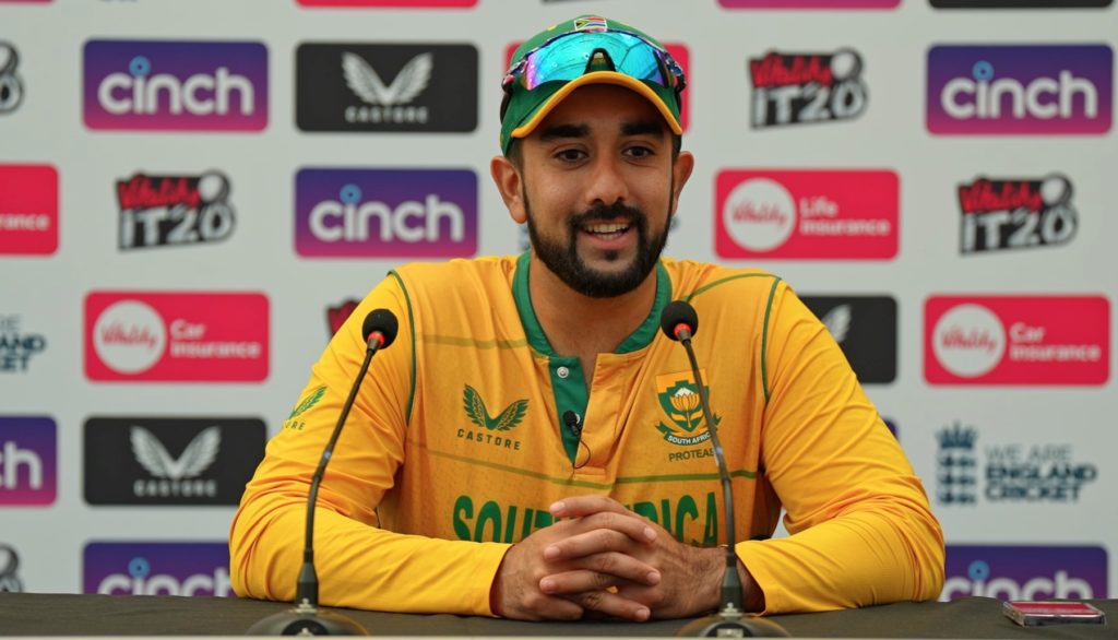 Tabraiz Shamsi Proteas presser 31 July 2022