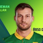 Janneman Malan SA20 auction