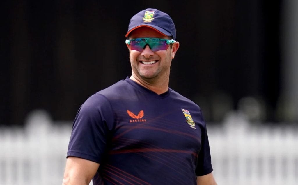 Mark Boucher Proteas 15 Aug 2022