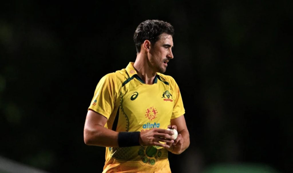 Mitchell Starc Australia 8 Sep 2022