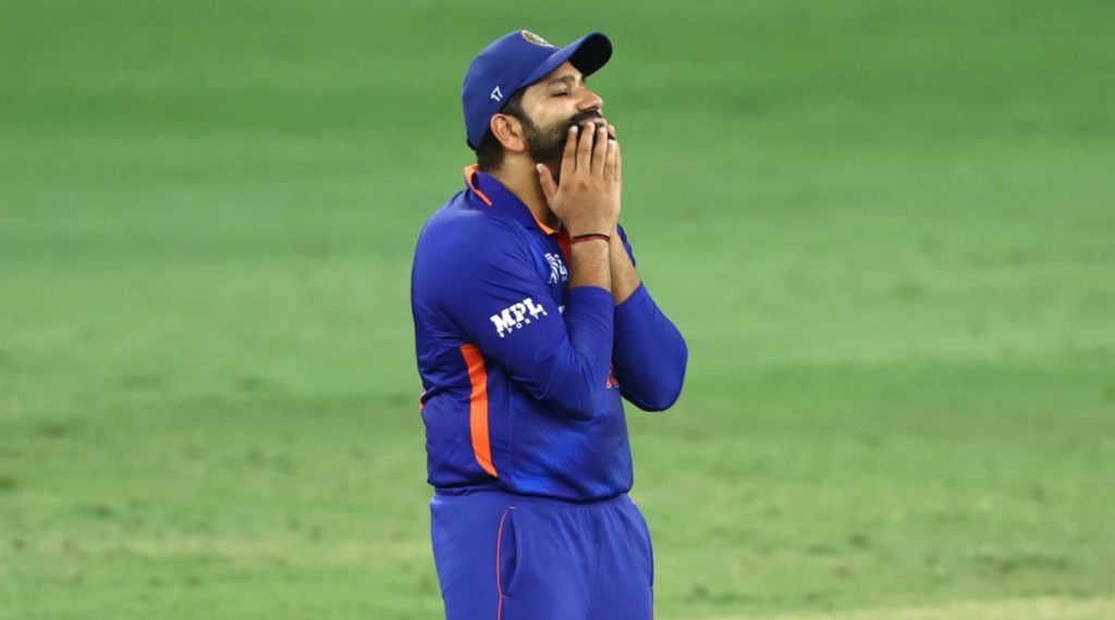 Rohit Sharma dejected India 6 Sep 2022