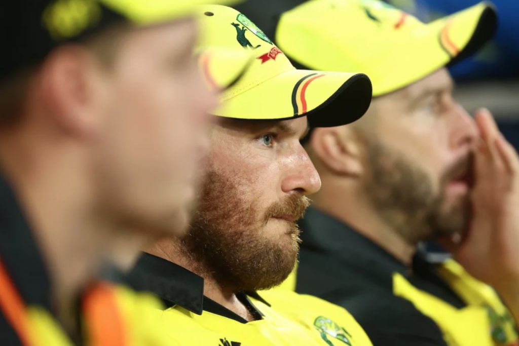 Aaron Finch Australia 23 Oct 2022