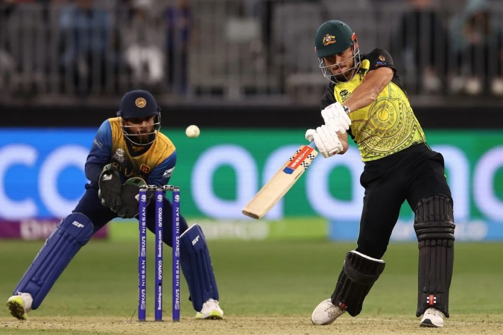Marcus Stoinis' 50 led Australia to victory against Sri Lanka at the T20 World Cup