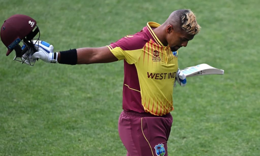 Nicholas Pooran dismissed WI 21 Oct 2022