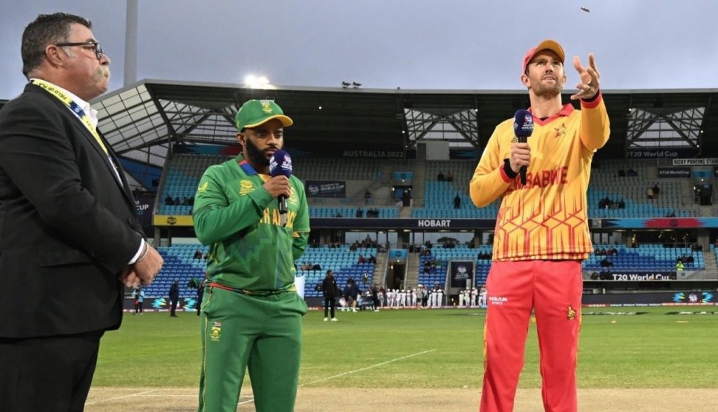 Proteas Zimbabwe toss 24 Oct 2022