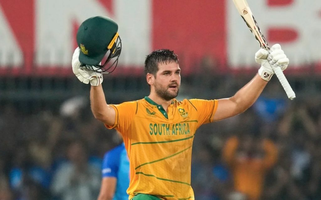 Rilee Rossouw century Proteas 4 Oct 2022