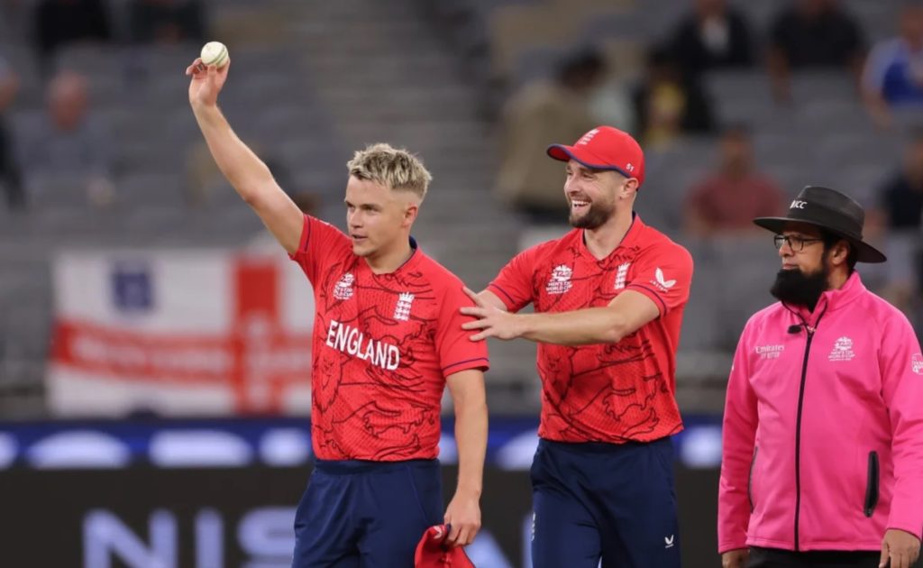 Sam Curran England 22 Oct 2022