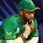 Temba Bavuma World Cup pensive