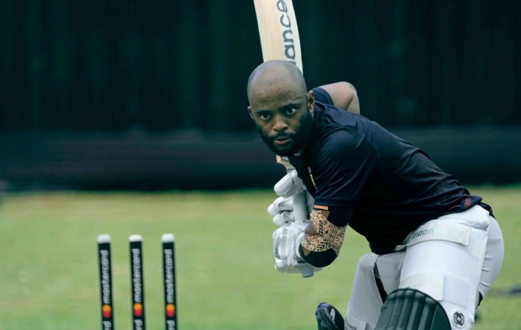 Temba Bavuma practice 1 Oct 2022