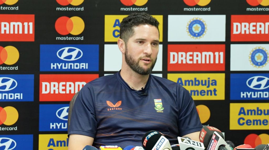 Wayne Parnell Proteas presser 1 Oct 2022