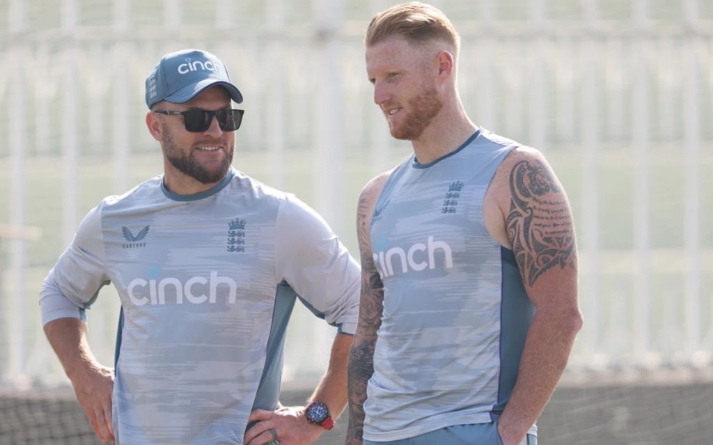 Brendon McCullum Ben Stokes 28 Nov 2022