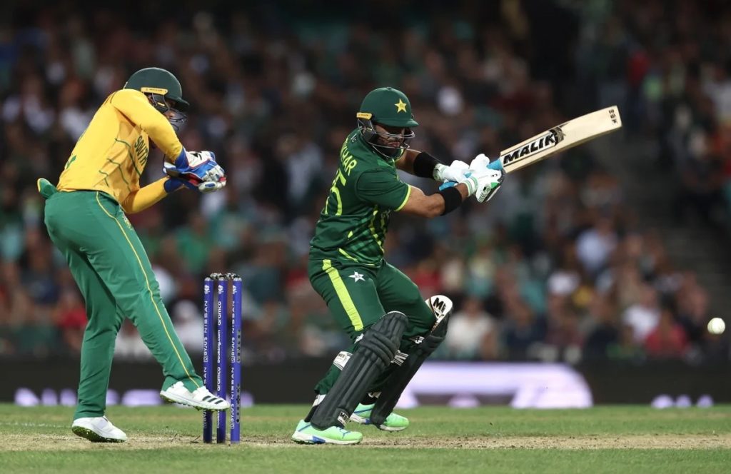 Iftikhar Ahmed kept the scoreboard ticking for Pakistan against South Africa