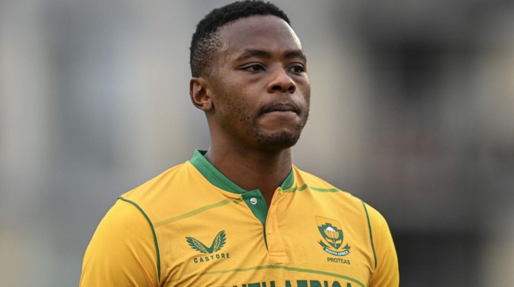 Kagiso Rabada Proteas pensive