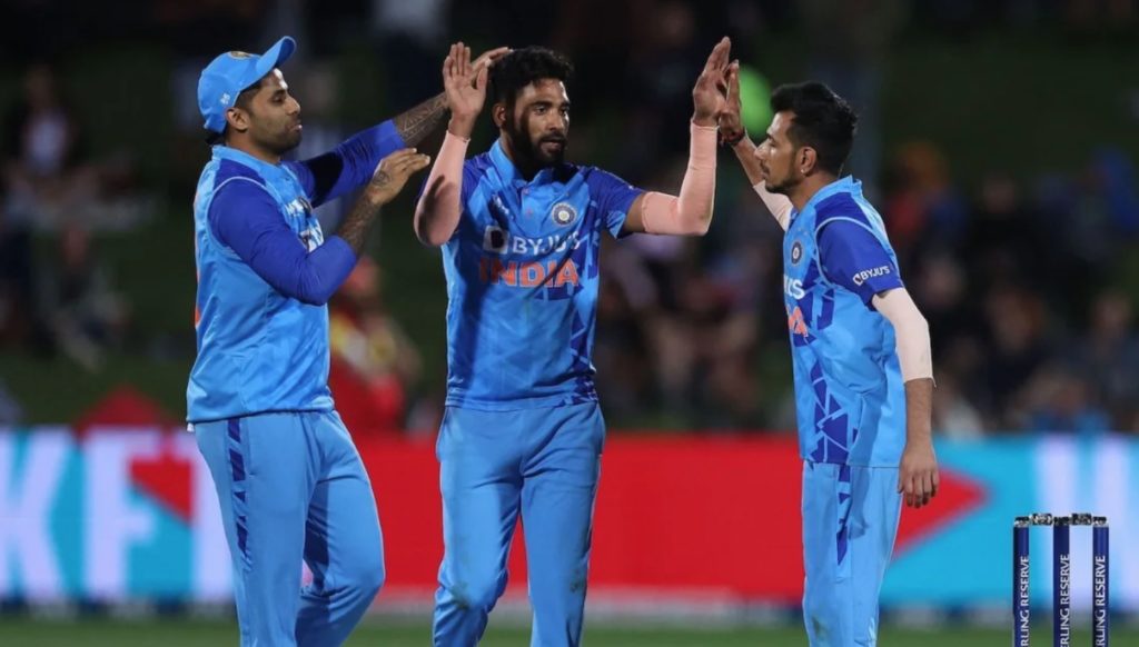 Mohammed Siraj India NZ 22 Nov 2022