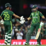 Mohsmmad Rizwan congratulates Babar Azam