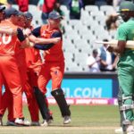 Netherlands celebrate Proteas 6 Nov 2022