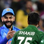 Virat Kohli laughing at the T20 World Cup