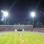 Wanderers stadium fireworks