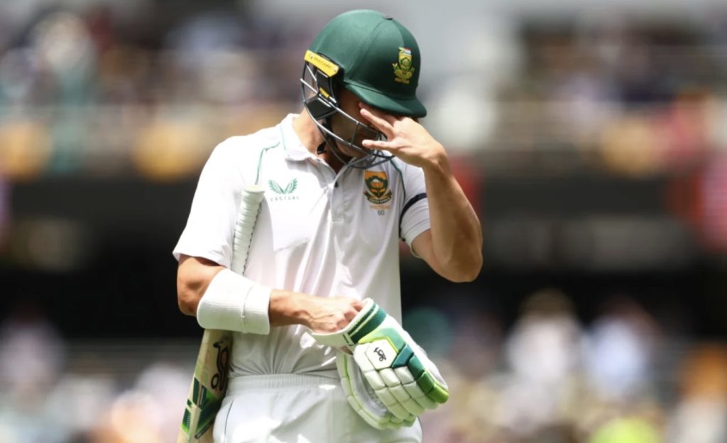 Dean Elgar Proteas dejected 17 Dec 2022