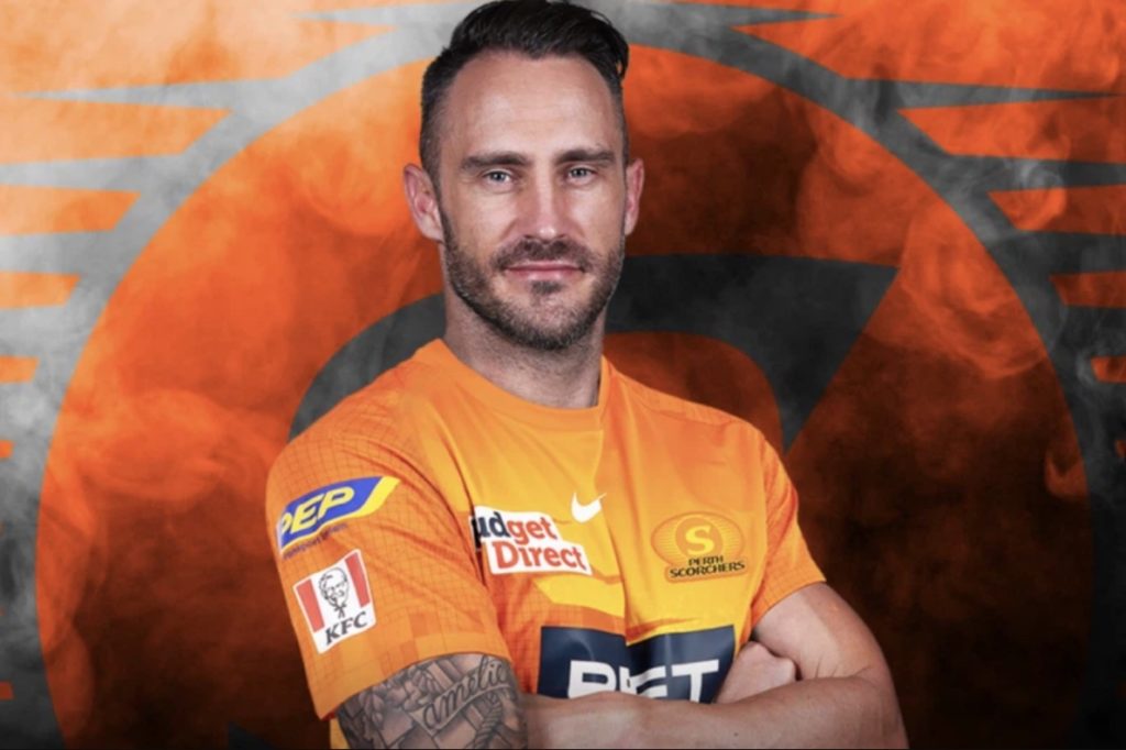 Faf du Plessis Perth Scorchers