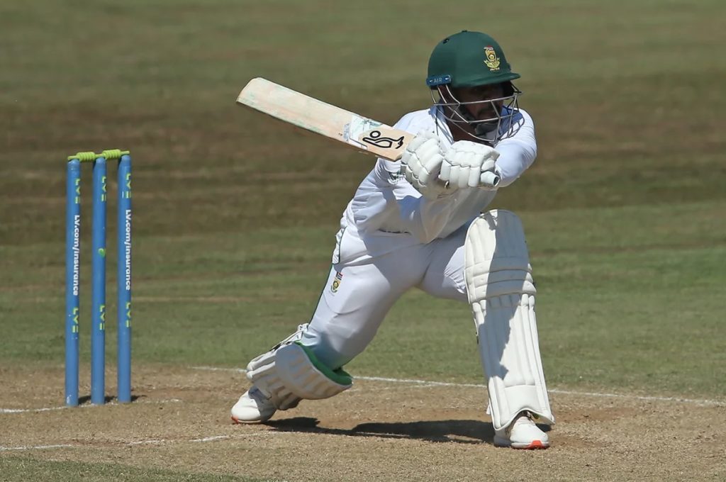 Khaya Zondo sweeps against Australia