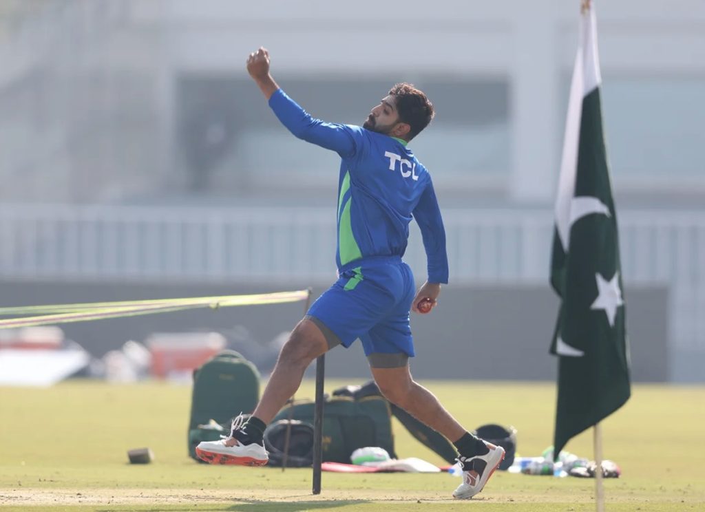 Pakistan fast bowler Haris Rauf