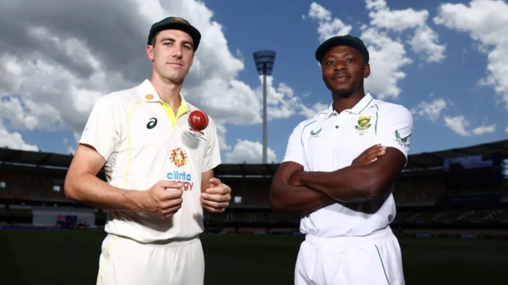 Pat Cummins Kagiso Rabada 16 Dec 2022