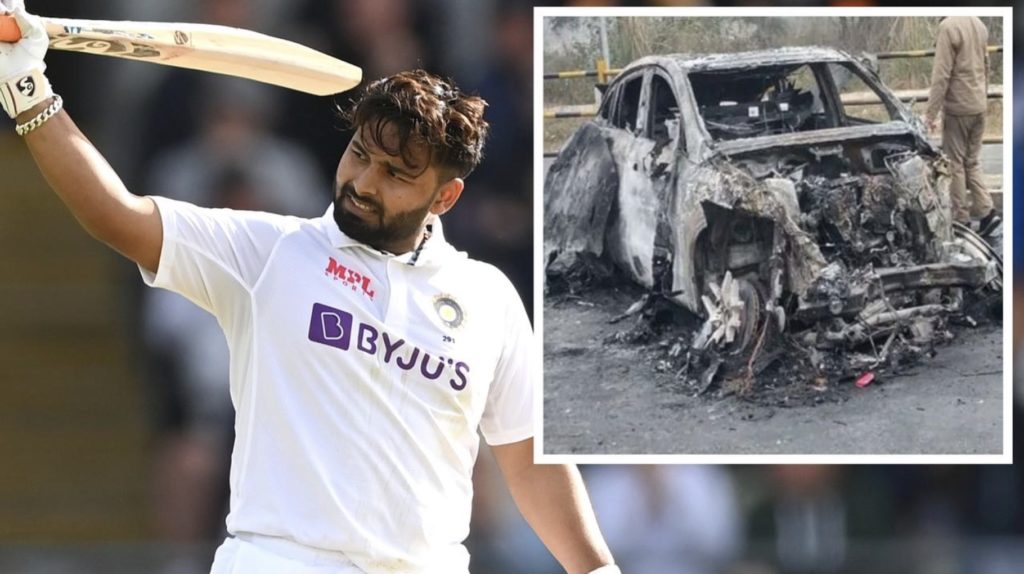 Rishabh Pant car crash