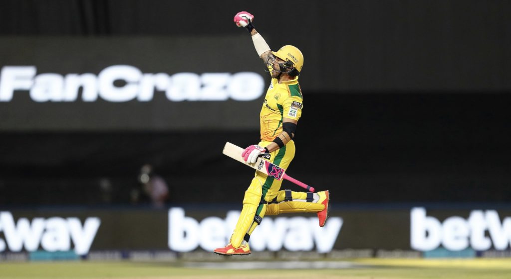 Faf du Plessis century 24 Jan 2023