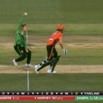 Mankad drama in BBL