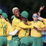 SA U19 Women celebrate 24 Jan 2023