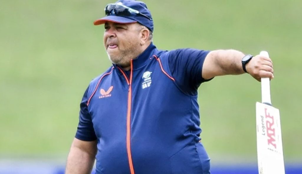 Shukri Conrad bat coach SA U19