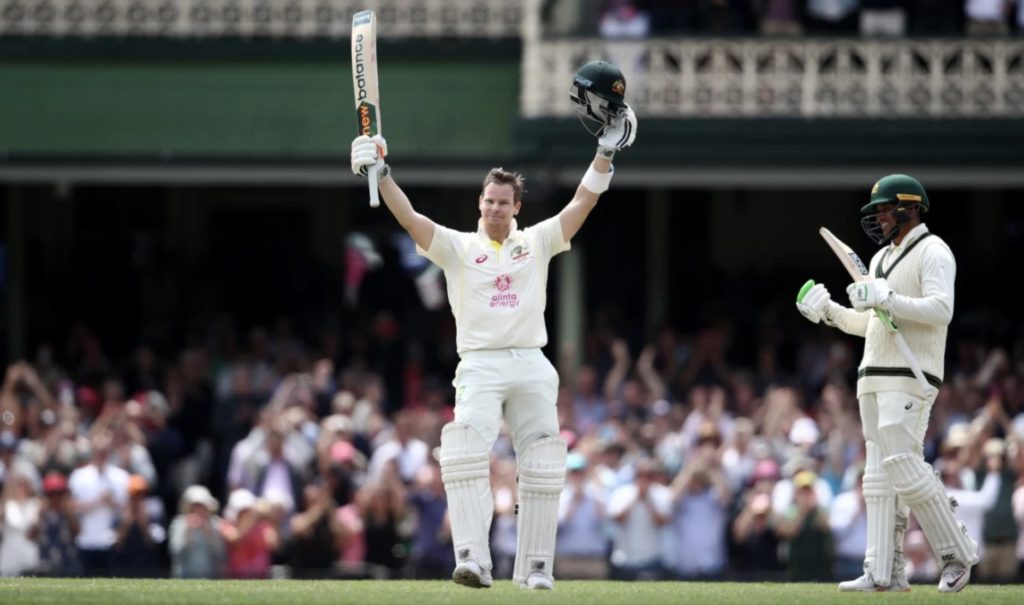 Steve Smith hundred SCG 5 Jan 2022