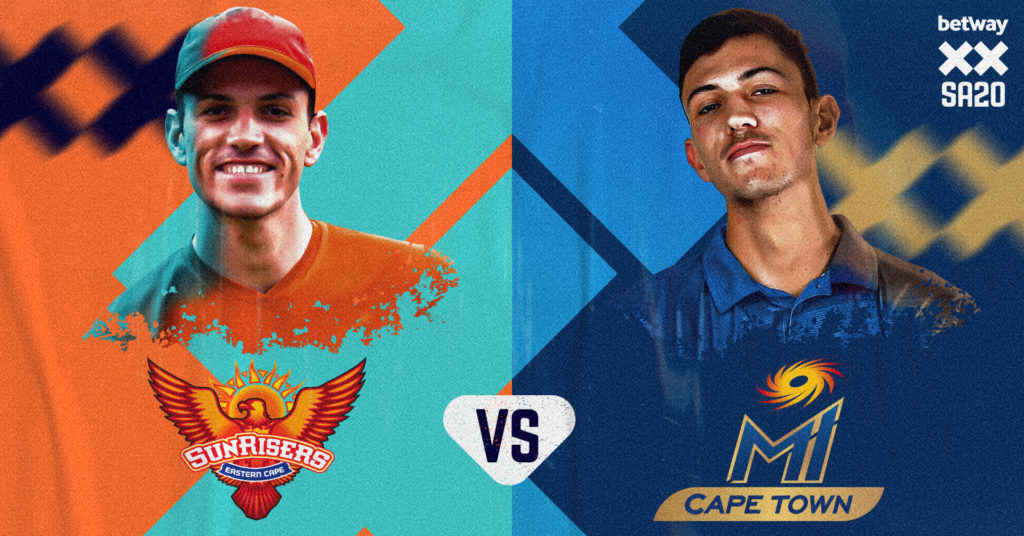 Sunrisers Eastern Cape vs MI Cape Town (SA20)