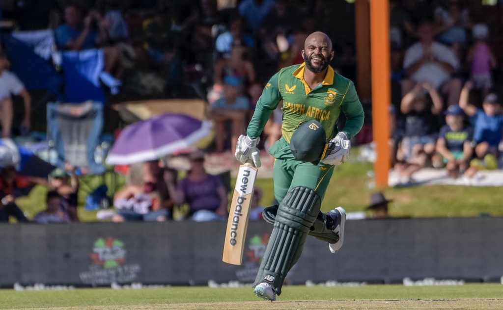 Temba Bavuma smiles century 29 Jan 2023