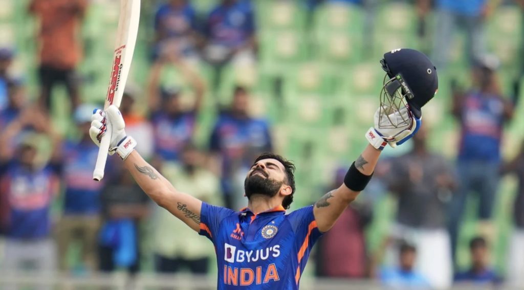 Virat Kohli 100 India 15 Jan 2023